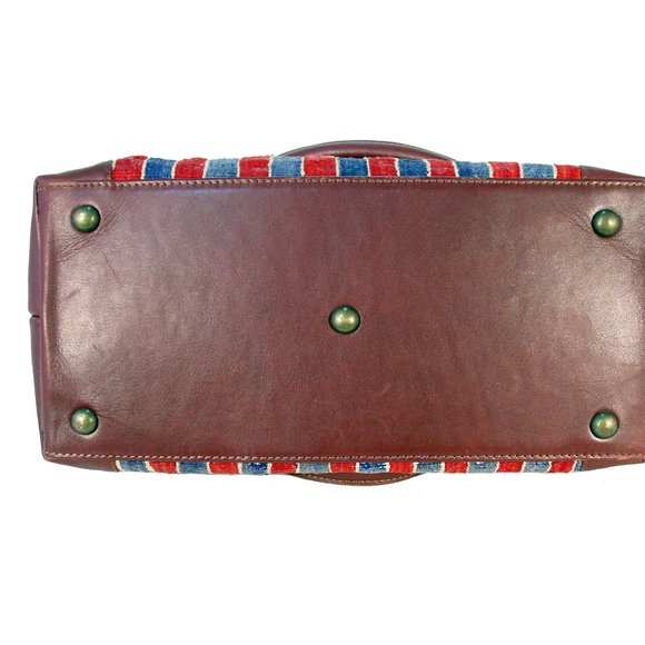 ARTEMIS DESIGN CO. Sumak Kilim Weekender Bag $598 - Picture 5 of 8